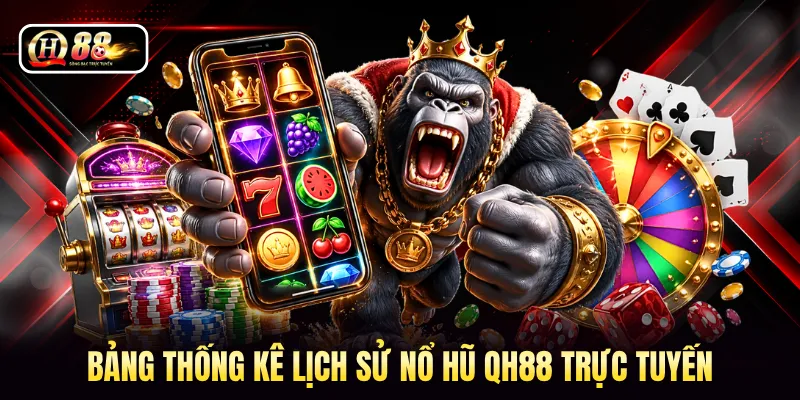 Bảng thống kê lịch sử nổ hũ QH88 trực tuyến
