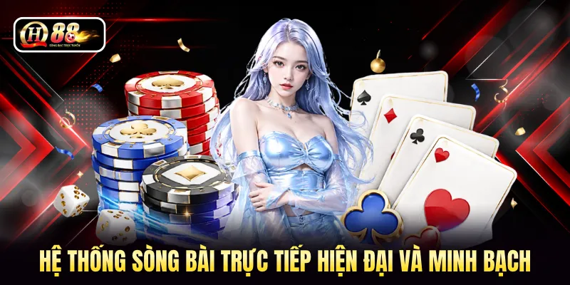 Hệ thống sòng bài trực tiếp hiện đại và minh bạch