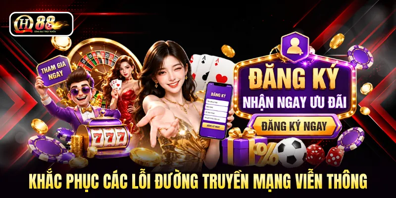 Khắc phục các lỗi đường truyền mạng viễn thông